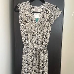 H&M flutter sleeve dress